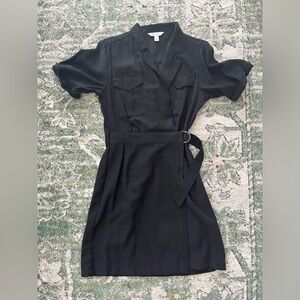 Nine West Black Belted Dress